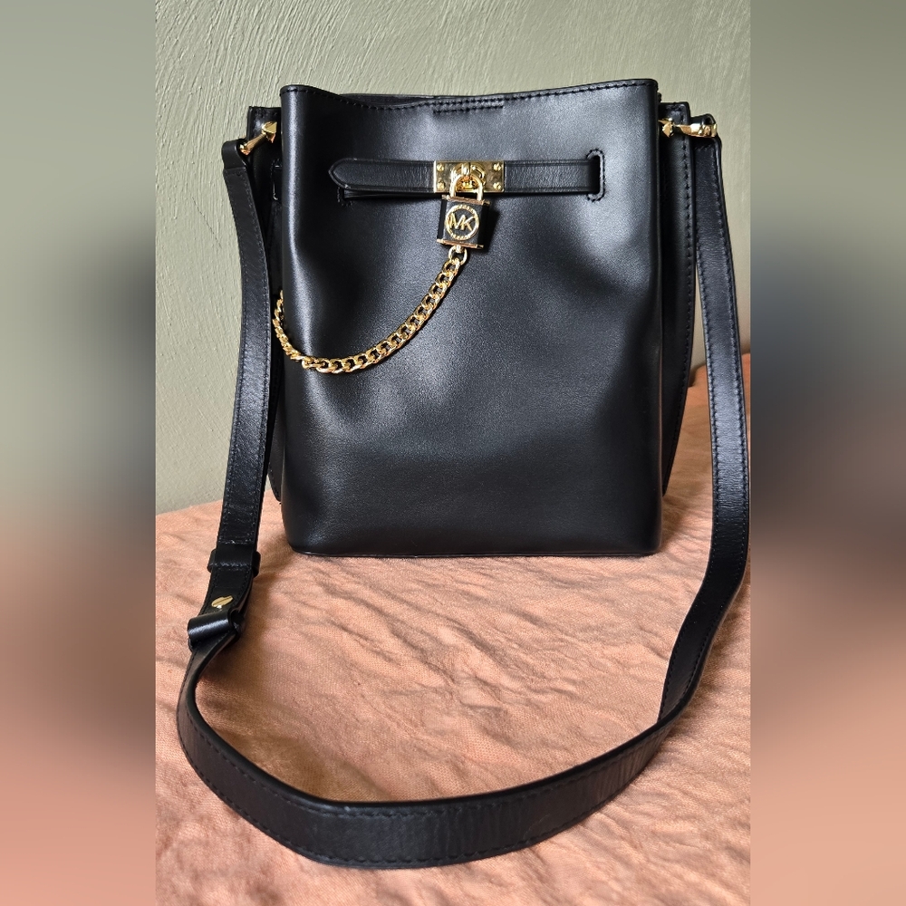 Michael Kors Hamilton Legacy Leather Messenger Bag